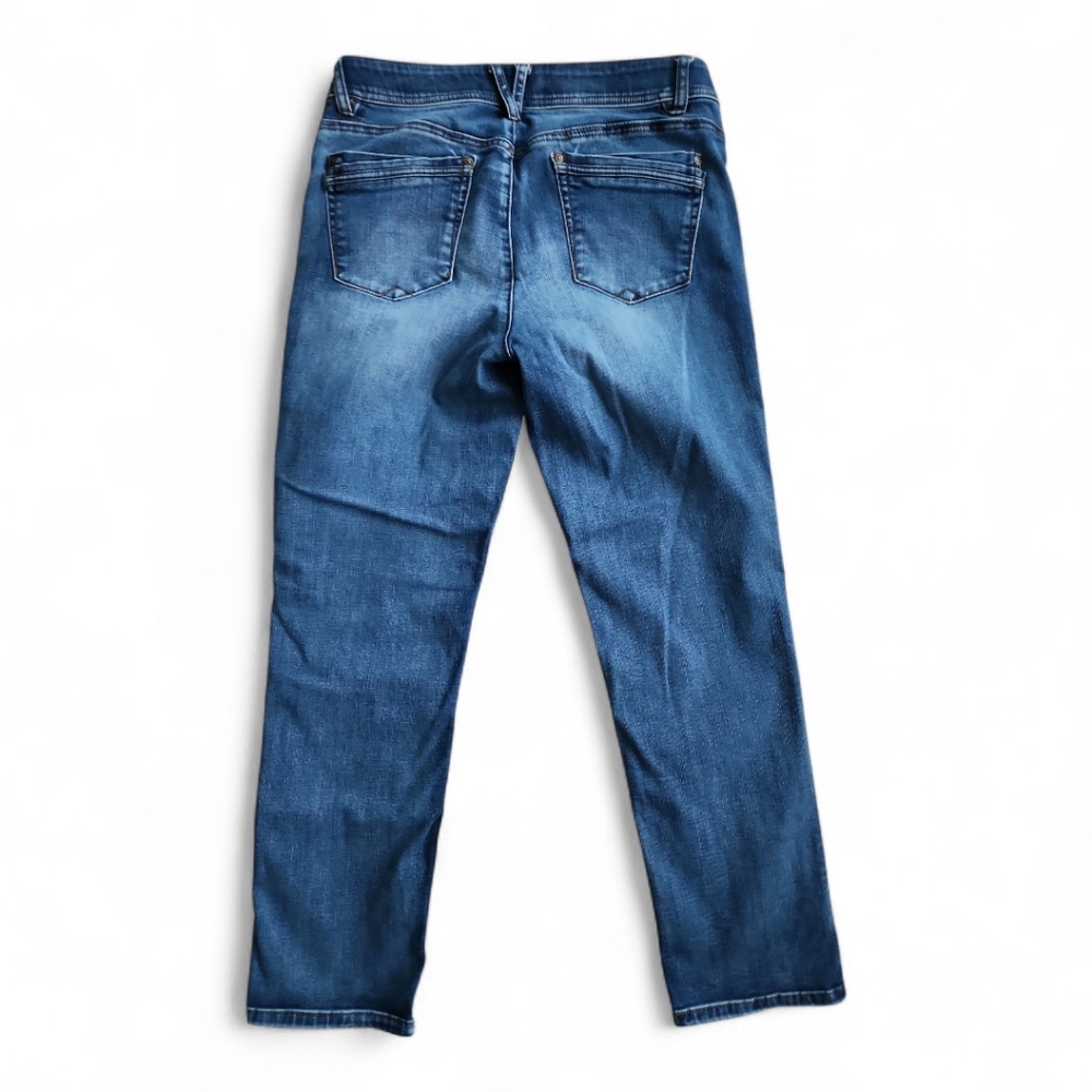 Democracy Straight Fit Denim Jeans Sz 10 - Picture 3 of 7